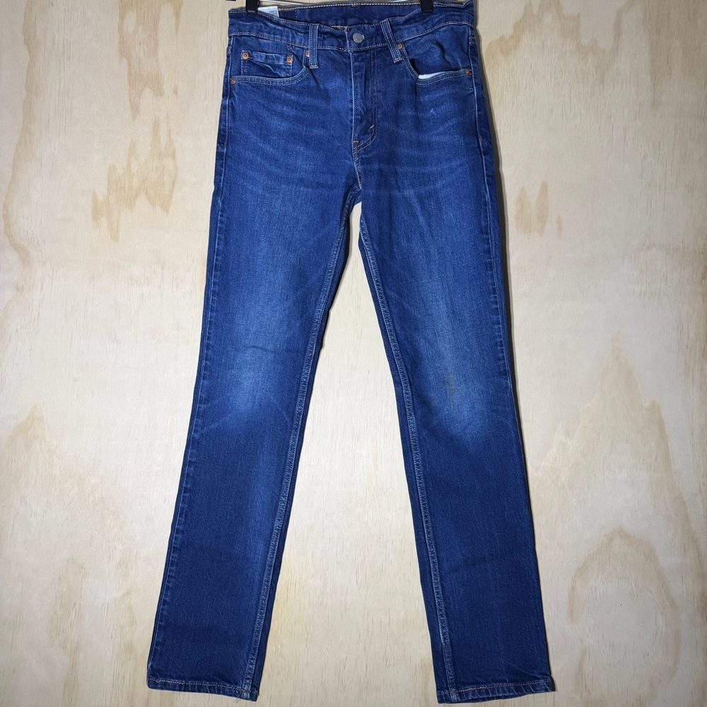 Levi’s 511 Slim Fit Men’s Jeans Blue Denim W32 L34 Classic Stretch Denim Pants